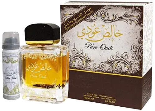 Pure Oudi Lattafa Perfumes 100ML for women and men, Khalis Oudi