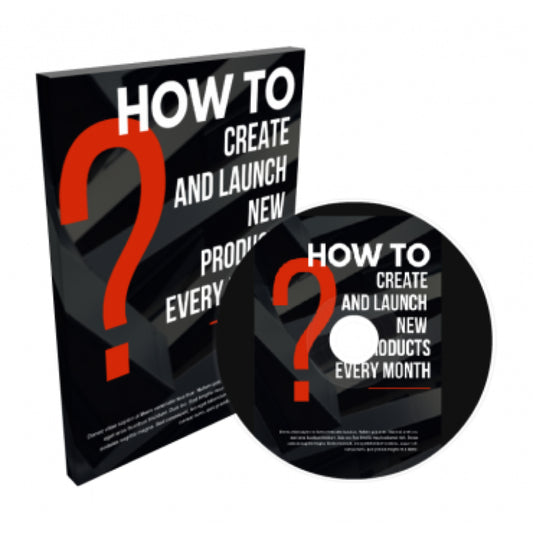 Monthly Product Launch System Course